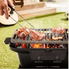 Heavy Duty Cast Iron Tabletop BBQ Grill Stove for Camping Picnic(Testing Only)
