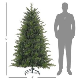 6ft Christmas tree (Color: as picture)